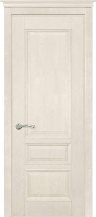 Дверь дуб Double Solid Wood Аристократ №1 слоновая кость