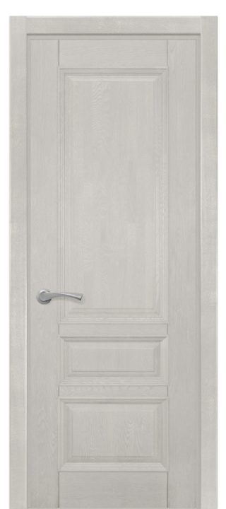 Дверь дуб Double Solid Wood Аристократ №1 эмаль грей