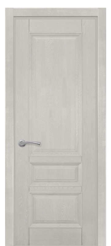 Дверь дуб Double Solid Wood Аристократ №1 эмаль грей